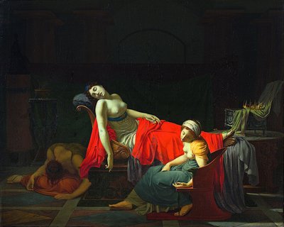 Death of Cleopatra by Jean Baptiste Regnault